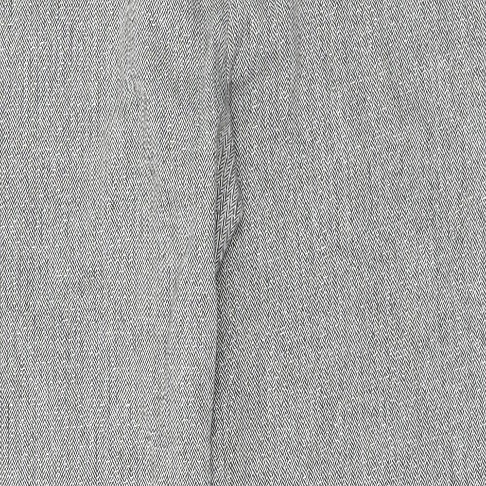 Marks and Spencer Womens Grey   Trousers  Size 16 L27 in