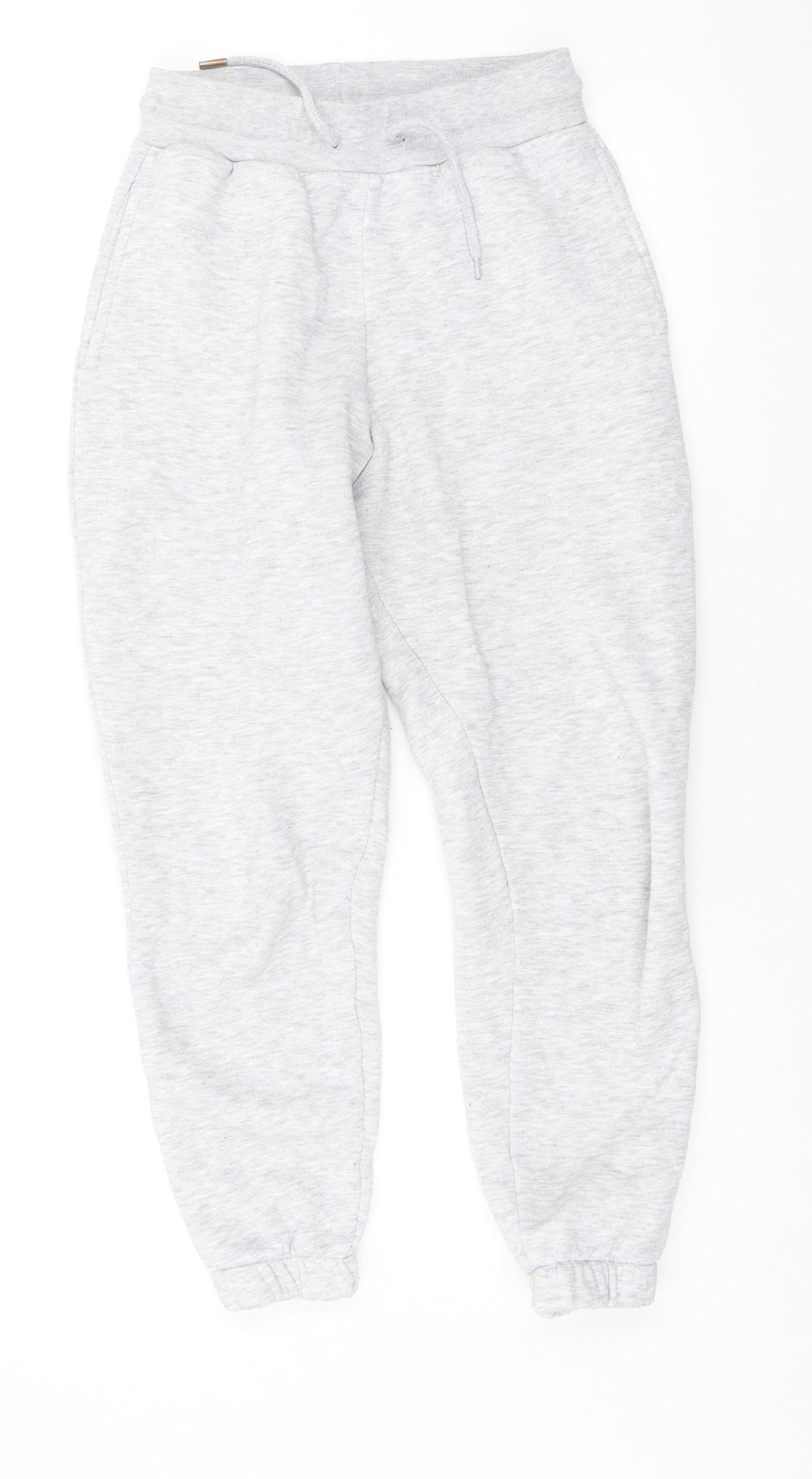 COLLUSION Womens Grey   Jogger Trousers Size 6 L25 in