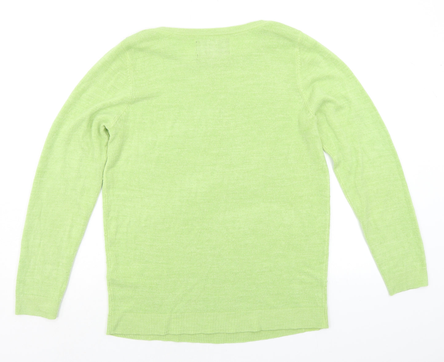 Debenhams Womens Green   Pullover Jumper Size 14
