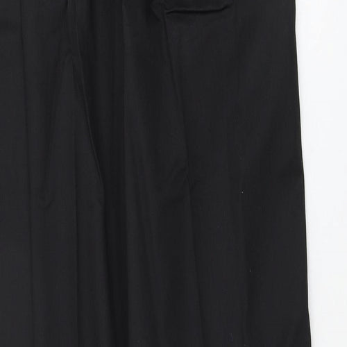 Boyd Cooper Mens Black Houndstooth  Trousers  Size 30 L33 in