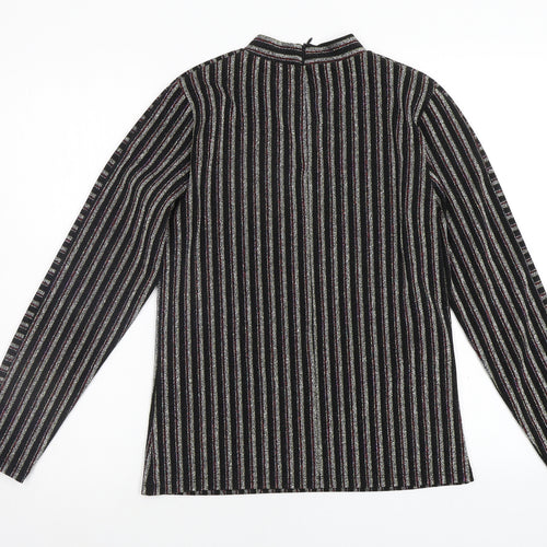 savida Womens Multicoloured Striped  Pullover Jumper Size S
