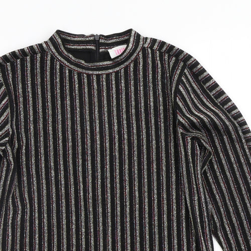 savida Womens Multicoloured Striped  Pullover Jumper Size S