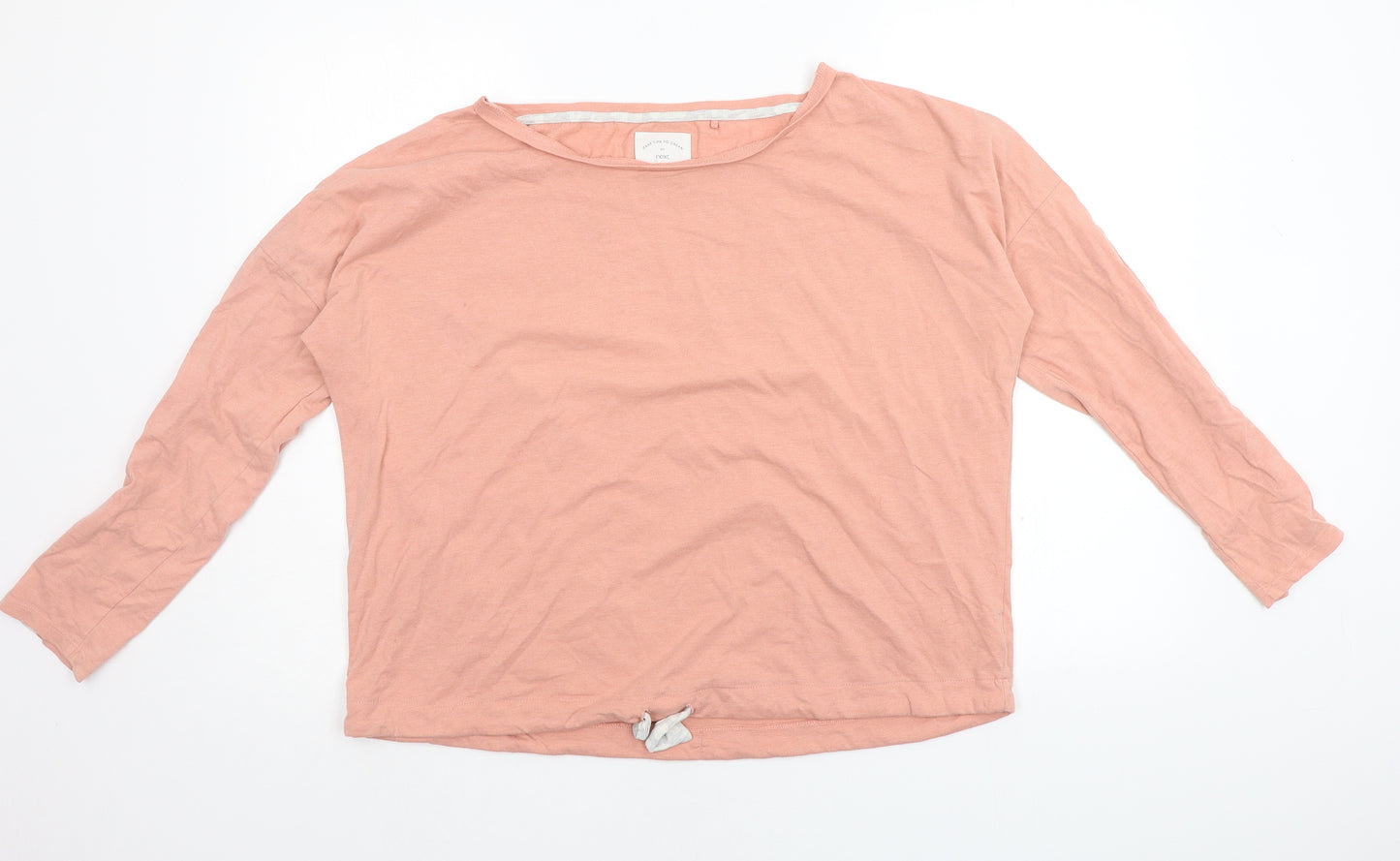 NEXT Womens Pink Solid  Top Pyjama Top Size M