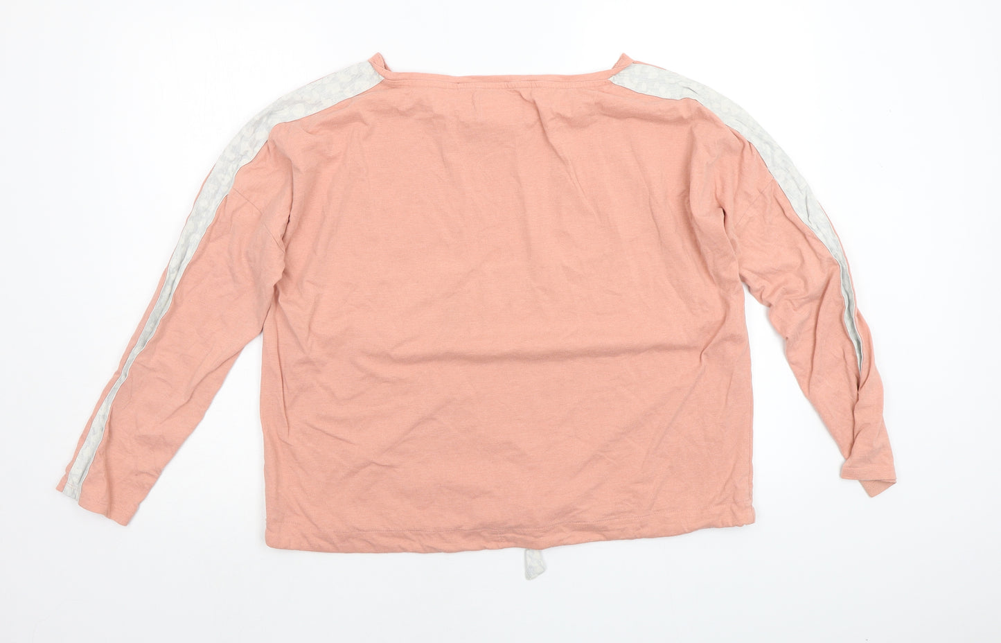 NEXT Womens Pink Solid  Top Pyjama Top Size M