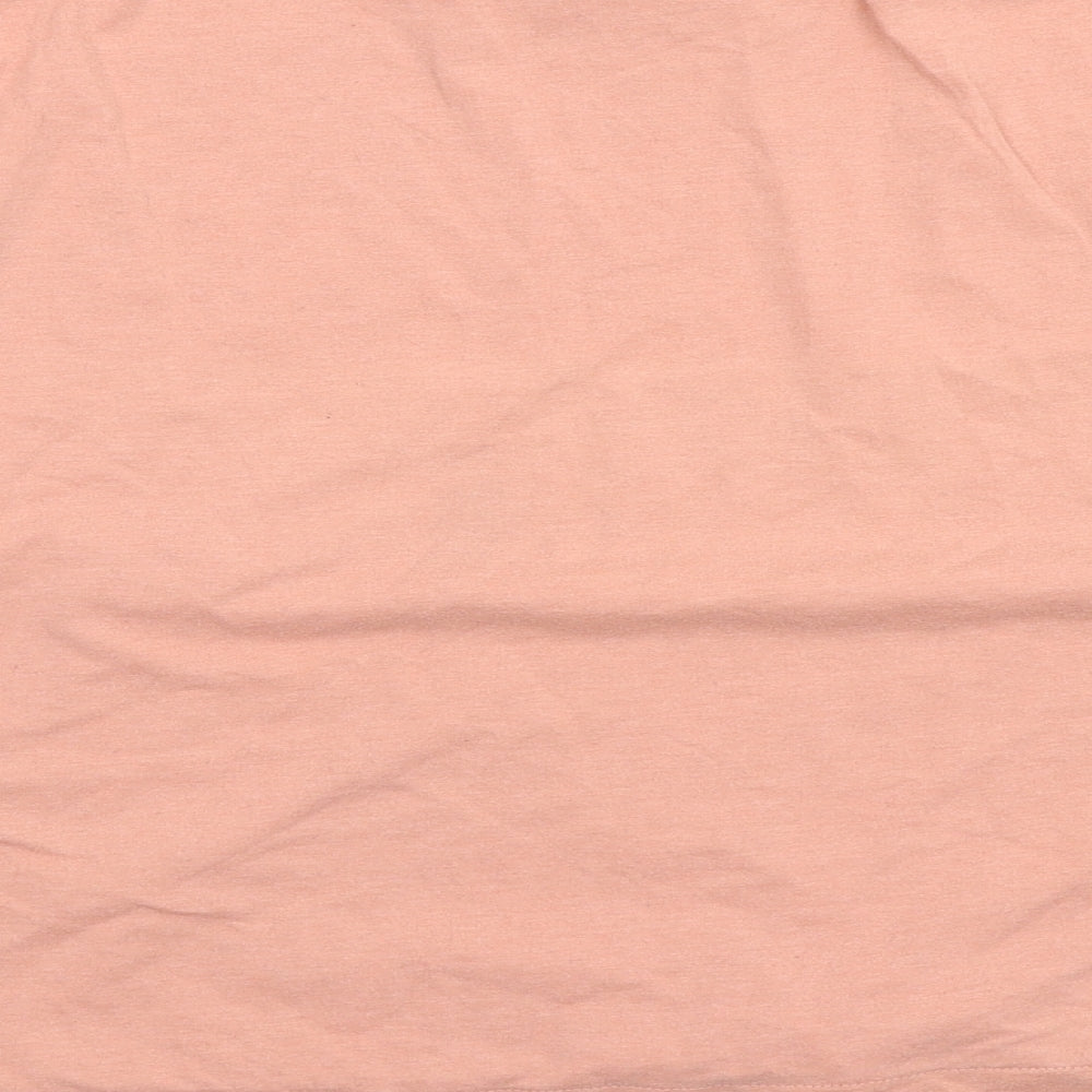NEXT Womens Pink Solid  Top Pyjama Top Size M