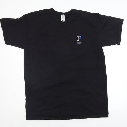 Fruit of the Loom Mens Black    T-Shirt Size L
