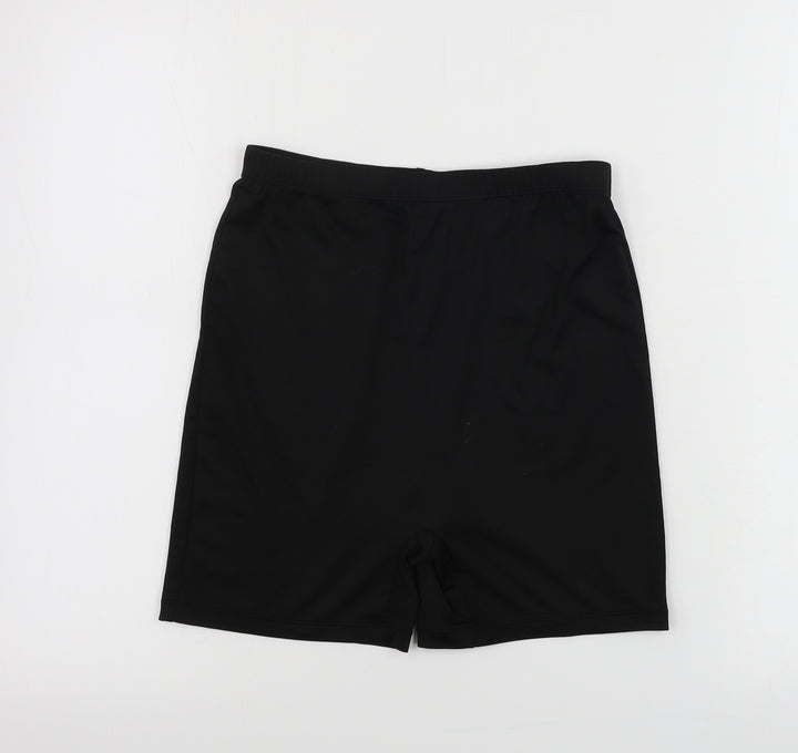 SheIn Womens Black Sweat Shorts Size S