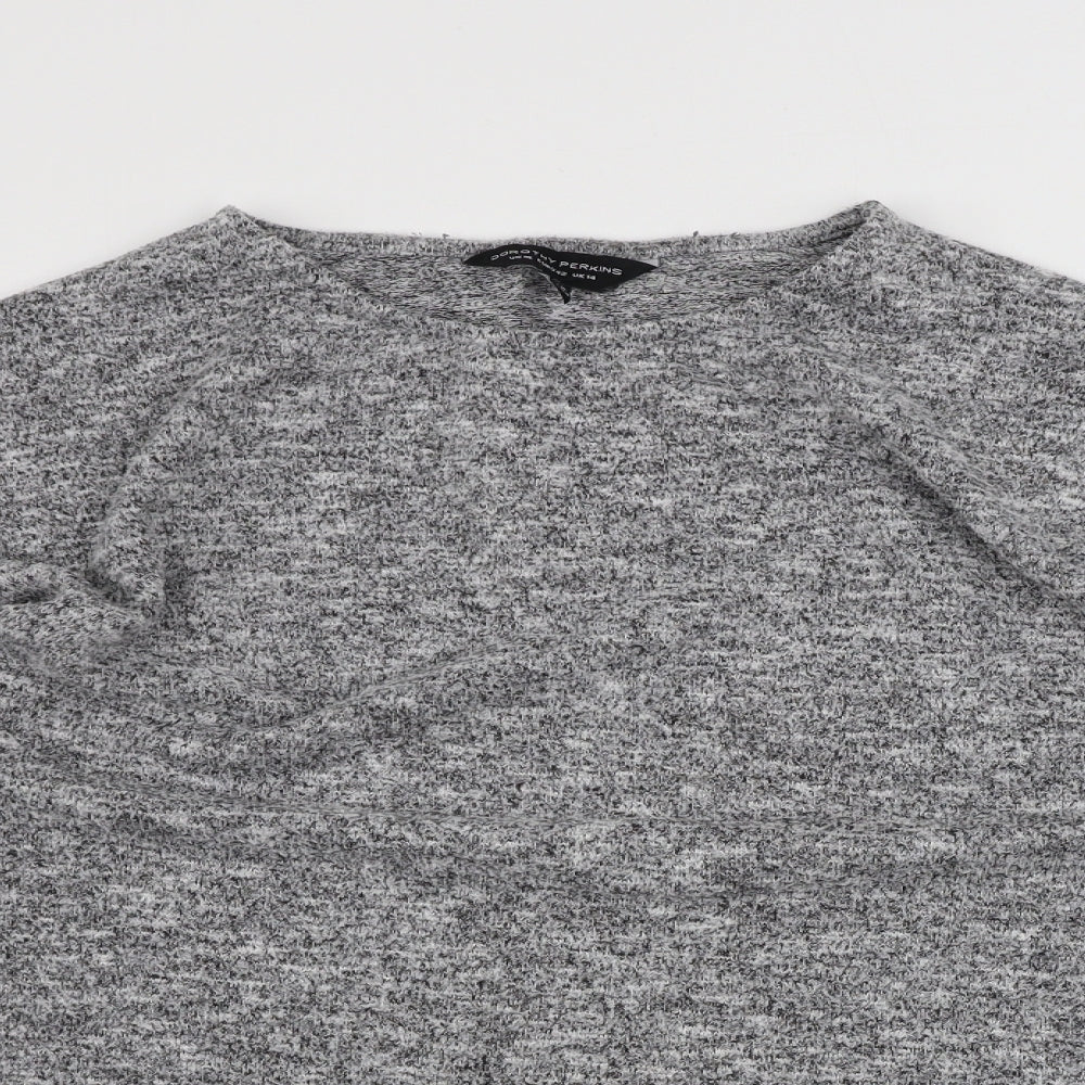 Dorothy Perkins  Womens Grey   Pullover Jumper Size 14