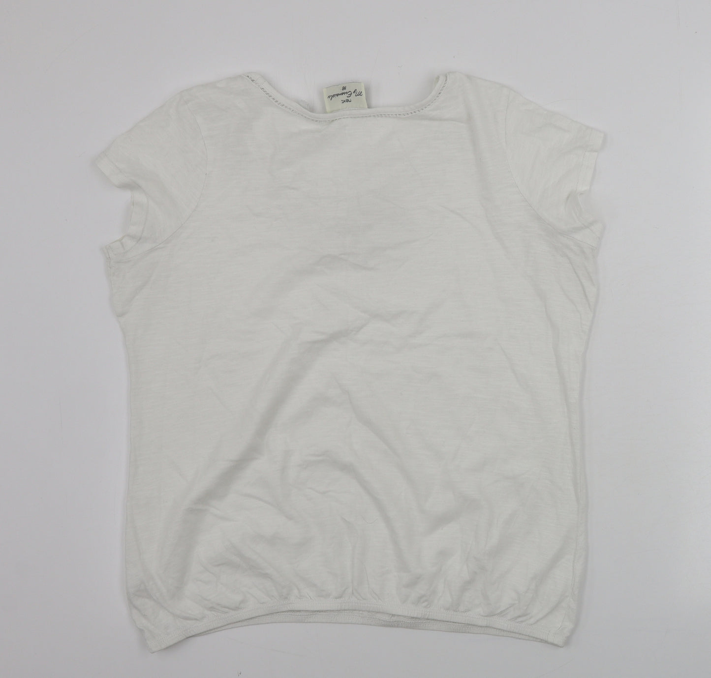 NEXT  Womens White   Basic T-Shirt Size 16