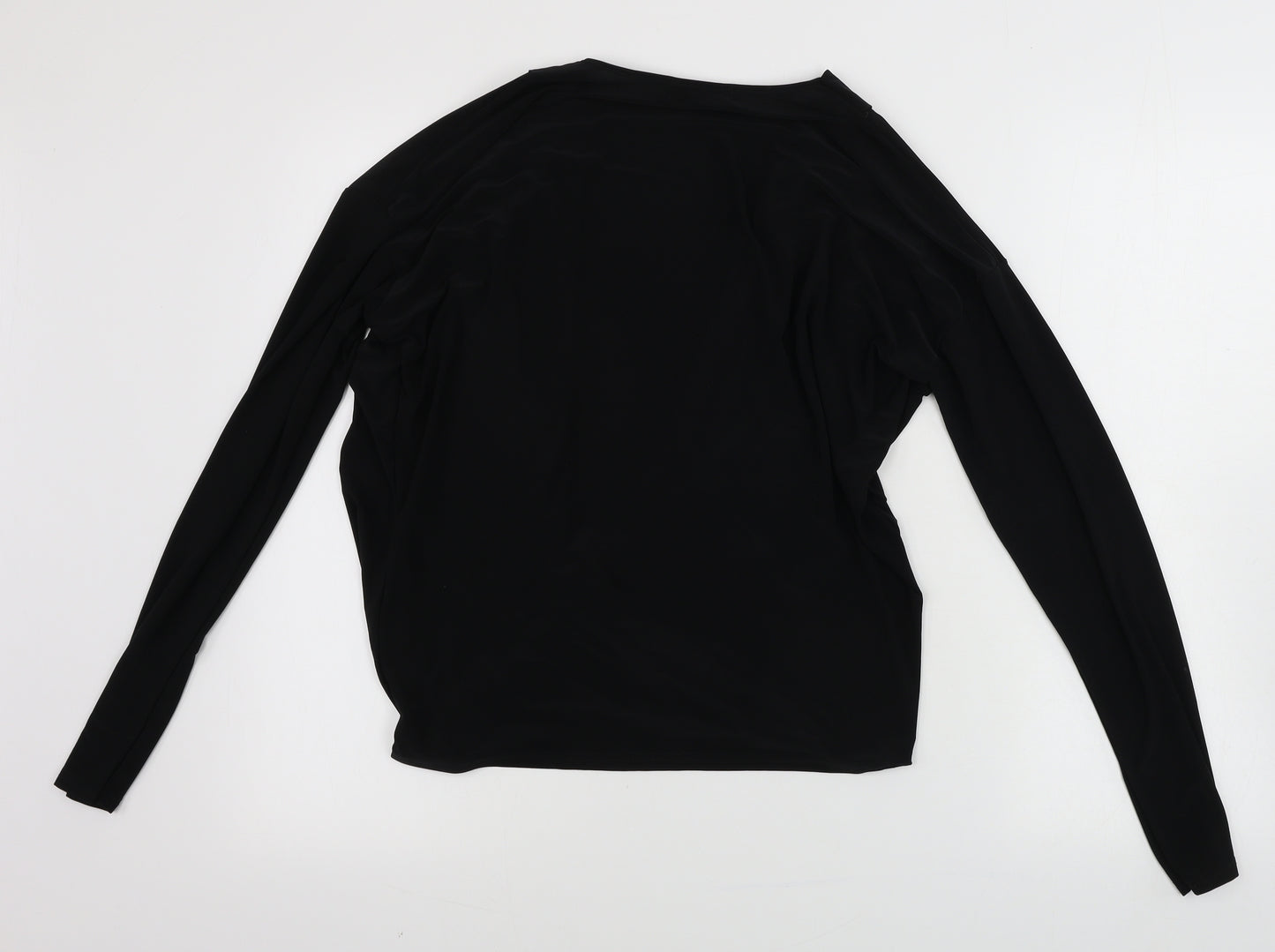 Missguided Womens Black   Basic Blouse Size 8