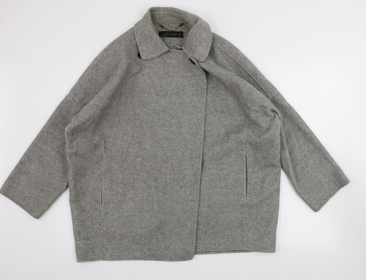 Zara Womens Grey   Cardigan Jumper Size M