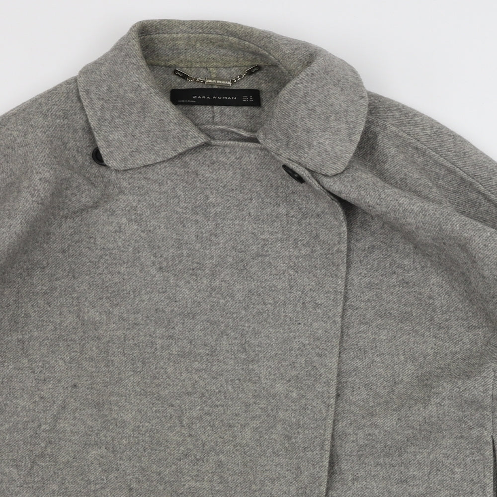 Zara Womens Grey   Cardigan Jumper Size M