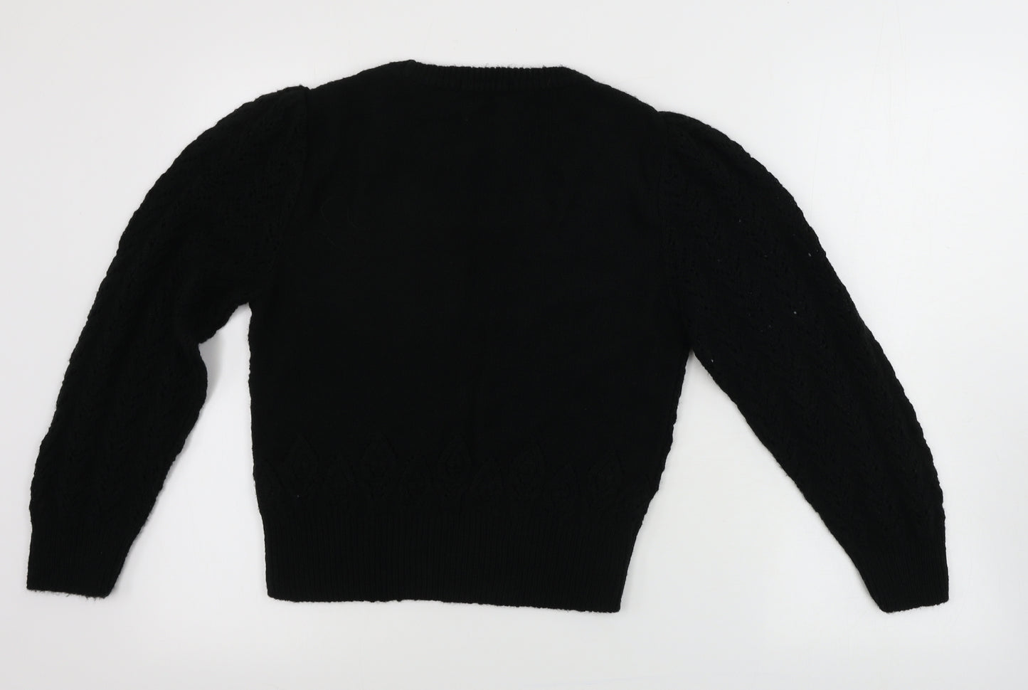 TU Womens Black   Pullover Jumper Size 10