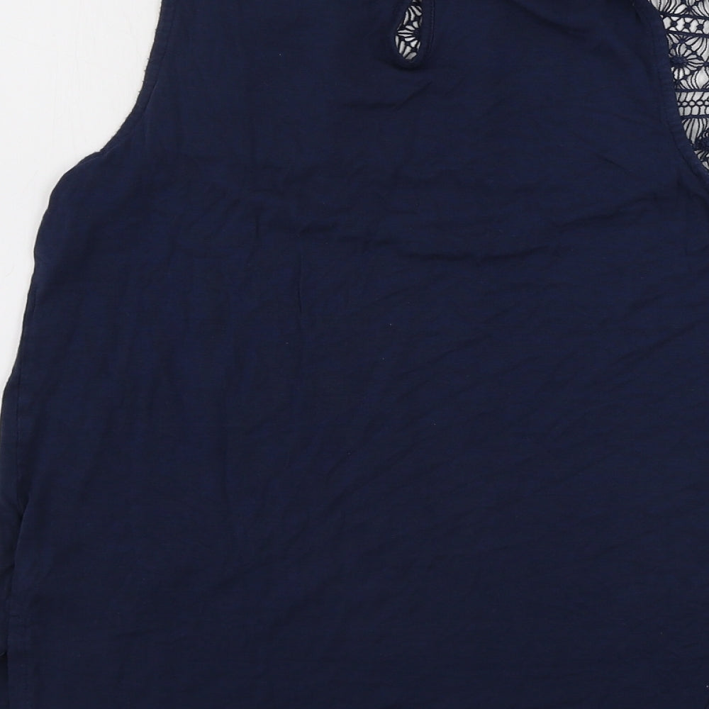 H&M  Womens Blue   Basic T-Shirt Size XS