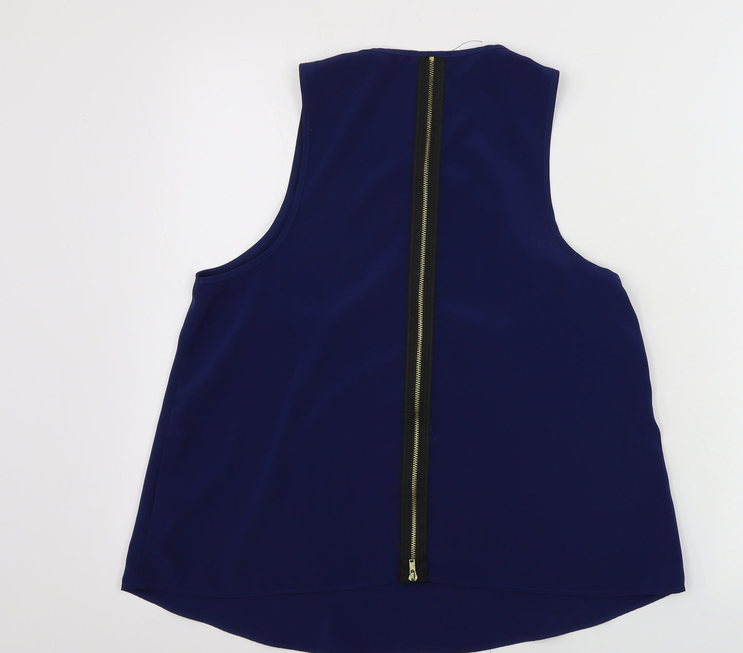 Topshop  Womens Blue   Basic Tank Size 10