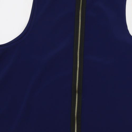 Topshop  Womens Blue   Basic Tank Size 10
