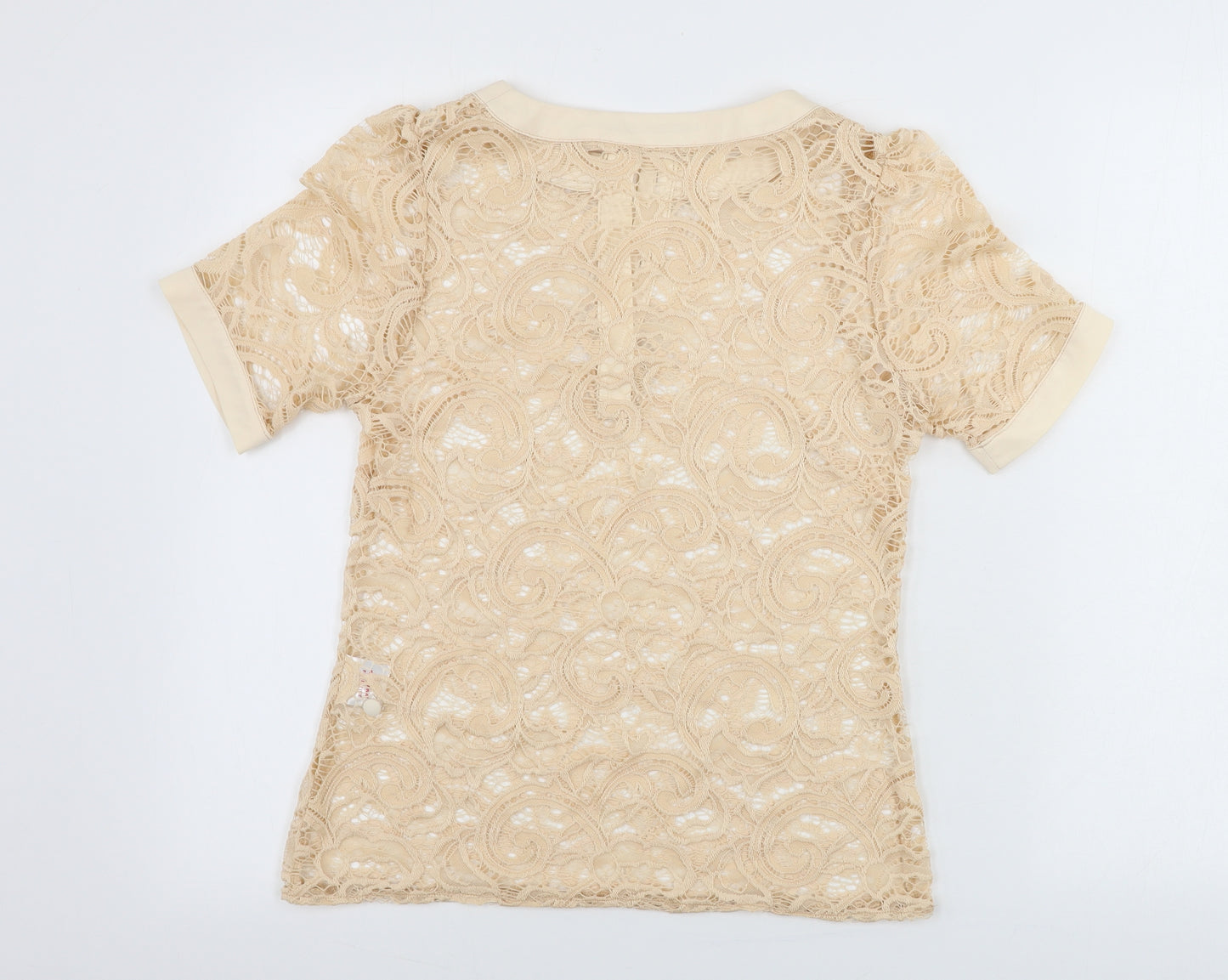 Vesper  Womens Pink   Basic T-Shirt Size 8