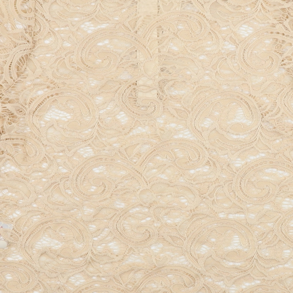 Vesper  Womens Pink   Basic T-Shirt Size 8