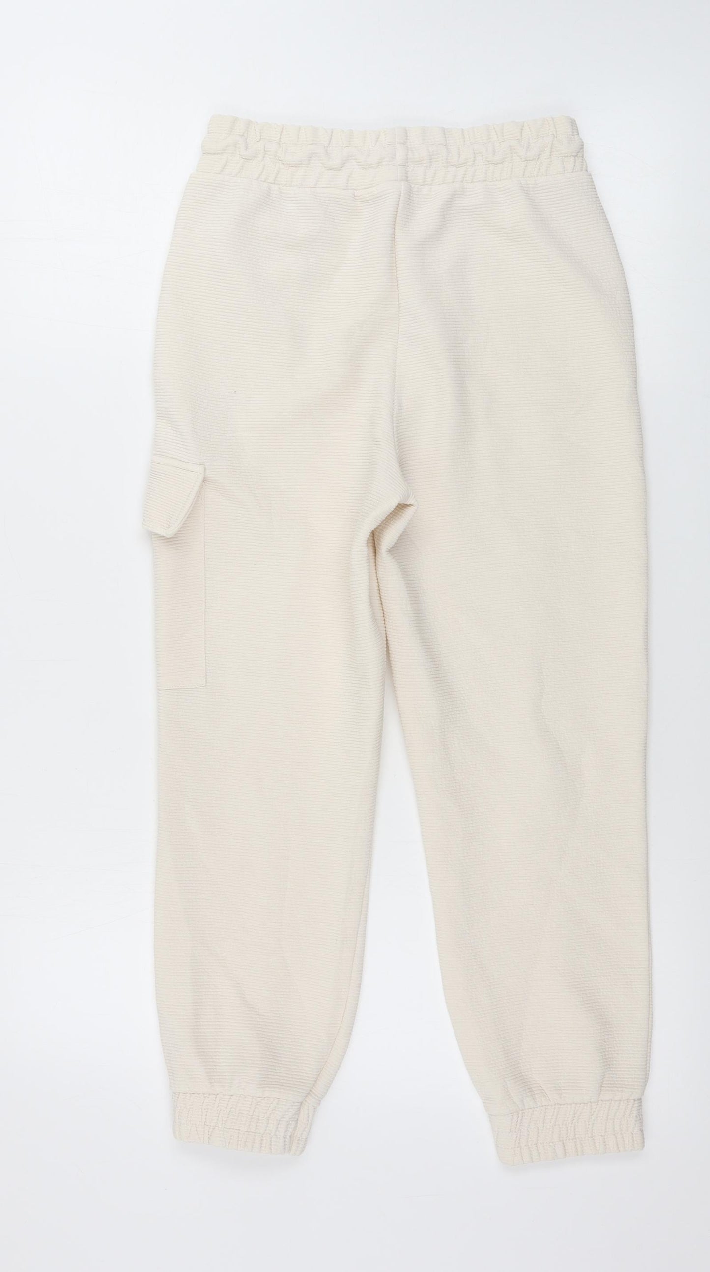 George  Girls Beige   Sweatpants Trousers Size 10-11 Years