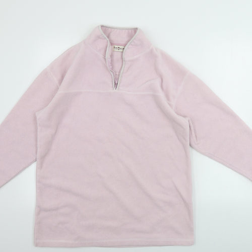 Bon Marche  Mens Pink   Henley Jumper Size S