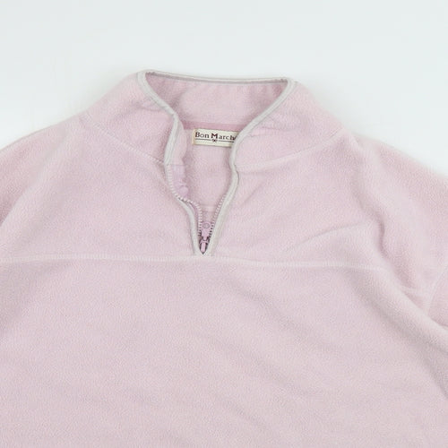Bon Marche  Mens Pink   Henley Jumper Size S