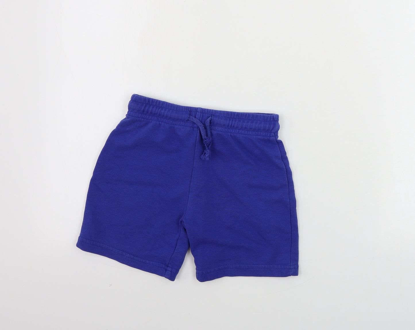 George  Boys Blue   Sweat Shorts Size 5-6 Years