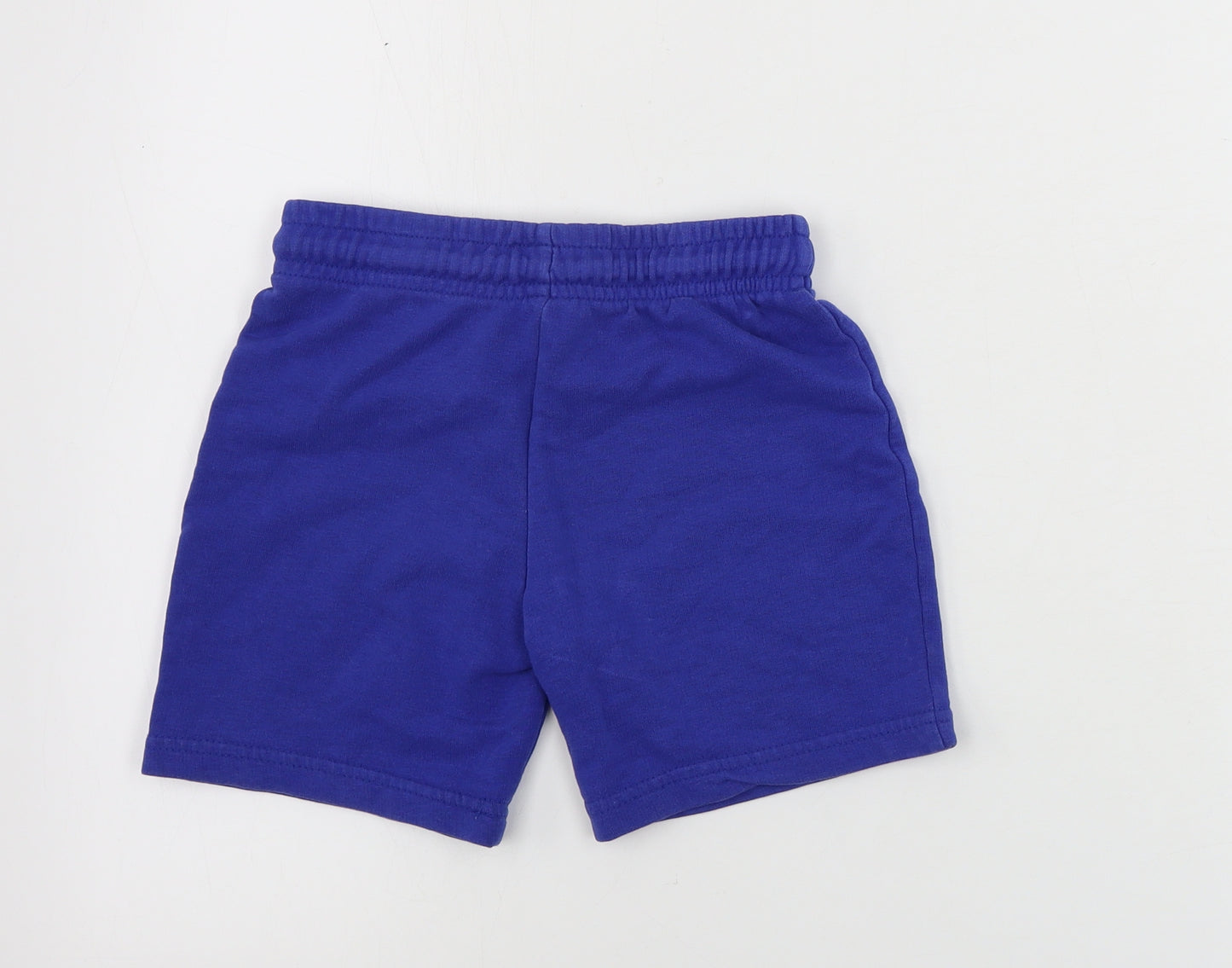 George  Boys Blue   Sweat Shorts Size 5-6 Years