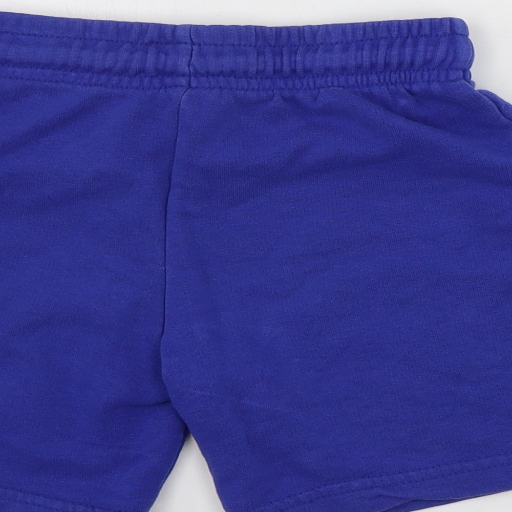 George  Boys Blue   Sweat Shorts Size 5-6 Years