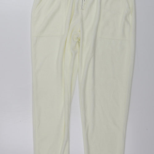 Primark  Womens Ivory   Sweatpants Trousers Size S L27 in