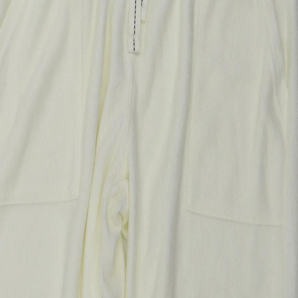 Primark  Womens Ivory   Sweatpants Trousers Size S L27 in