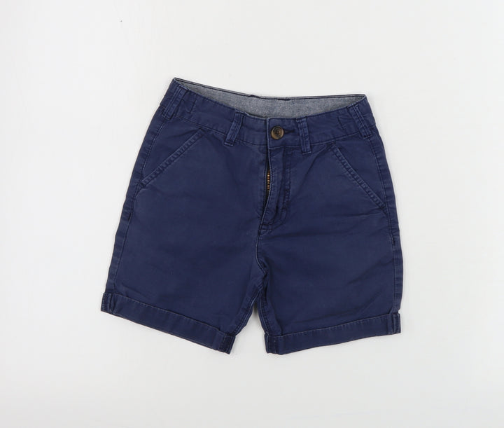 George Boys Black Chino Shorts Size 5-6 Years