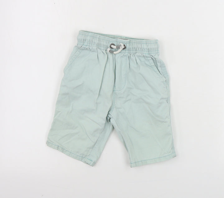 NEXT Boys Green Chino Shorts Size 5 Years