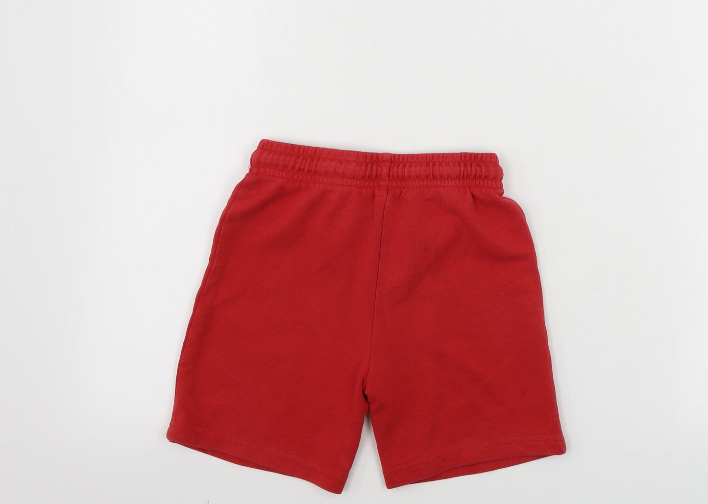 George Boys Red   Sweat Shorts Size 5-6 Years