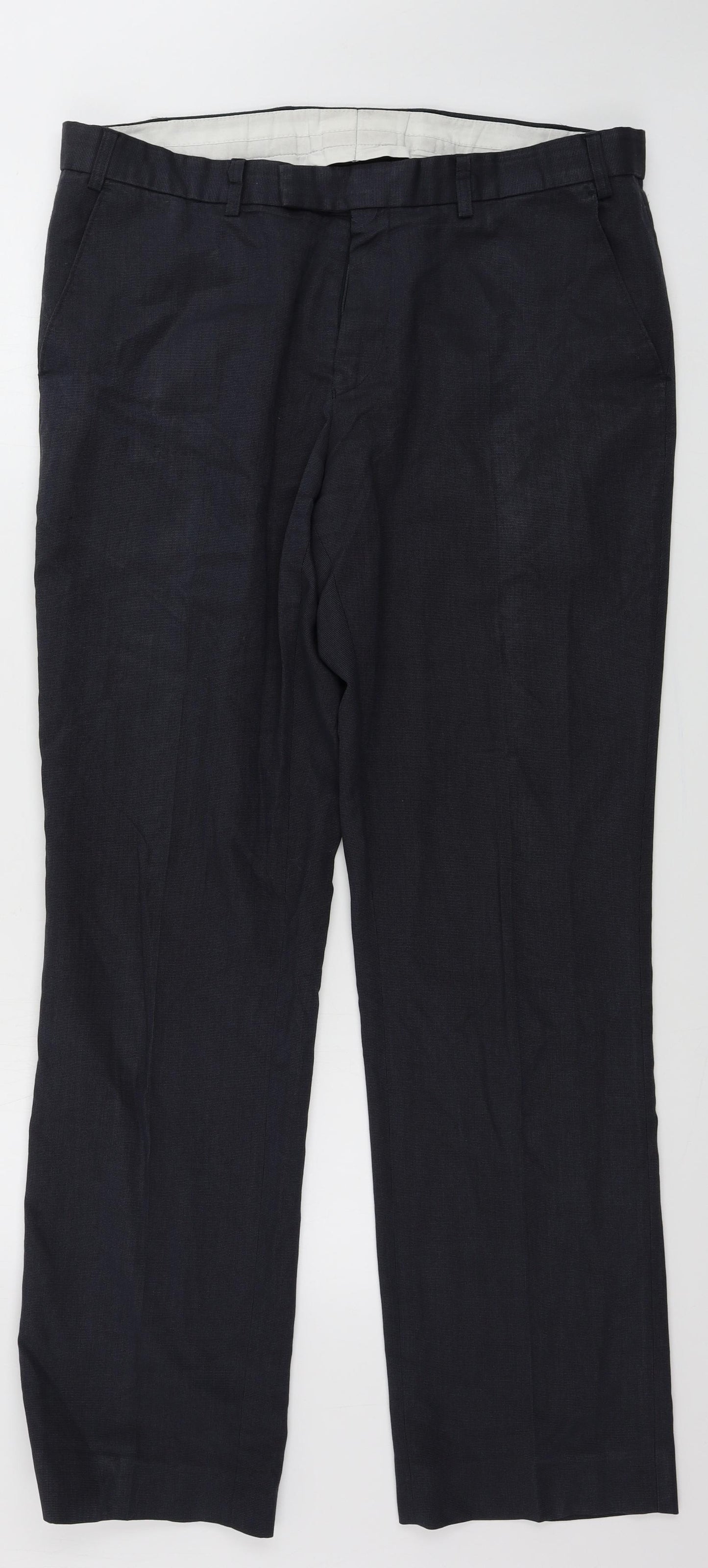 Preworn  Mens Blue   Trousers  Size 36 in L27 in