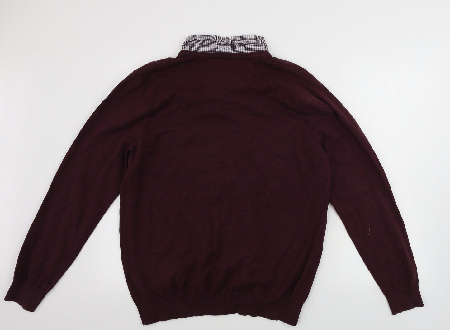 F&F  Mens Brown   Pullover Jumper Size L