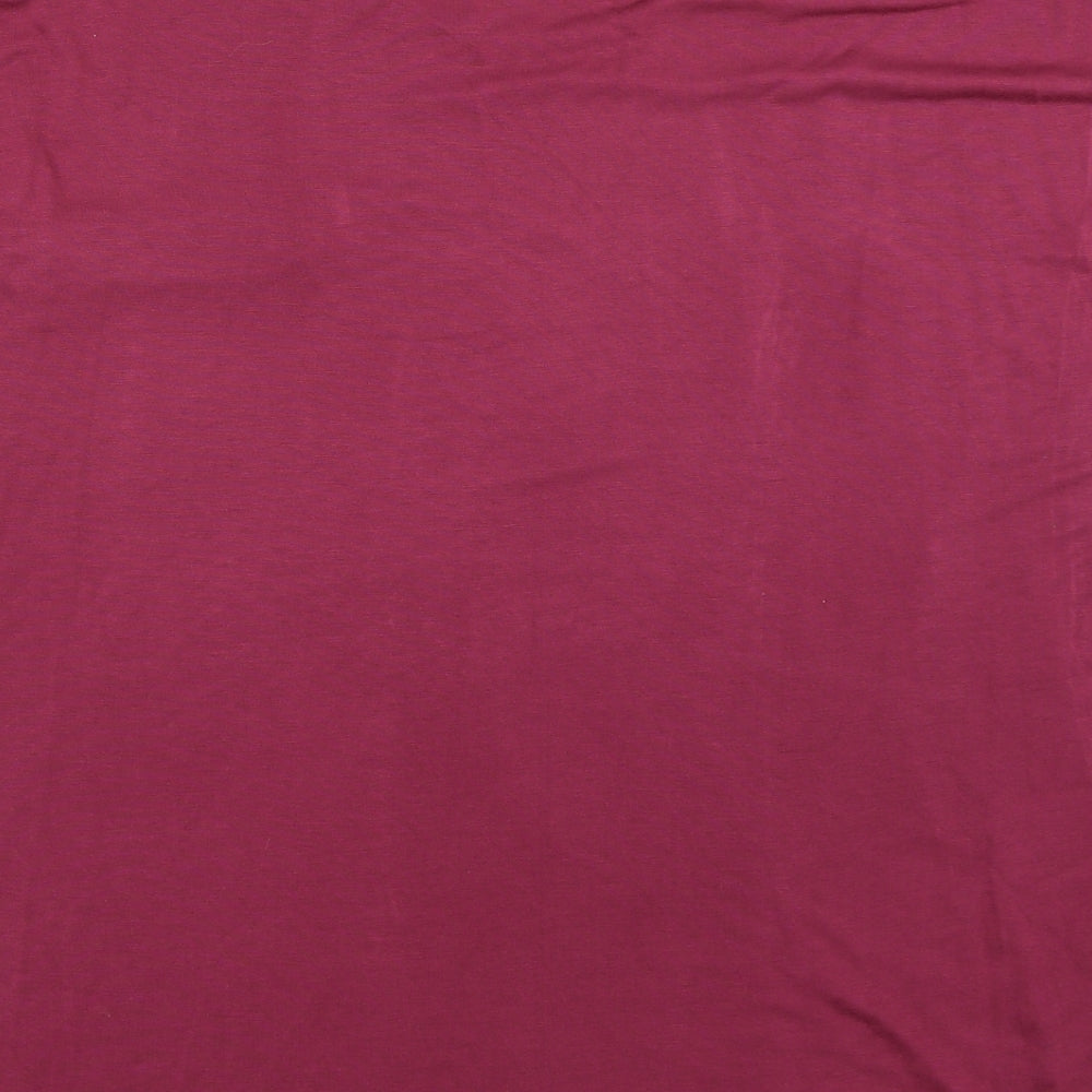 Peacocks Womens Purple   Basic T-Shirt Size 22