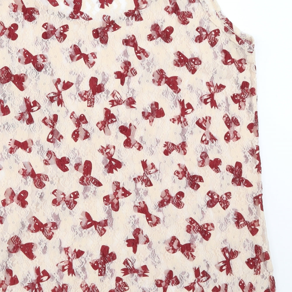 Select Womens Beige   Basic Blouse Size 18