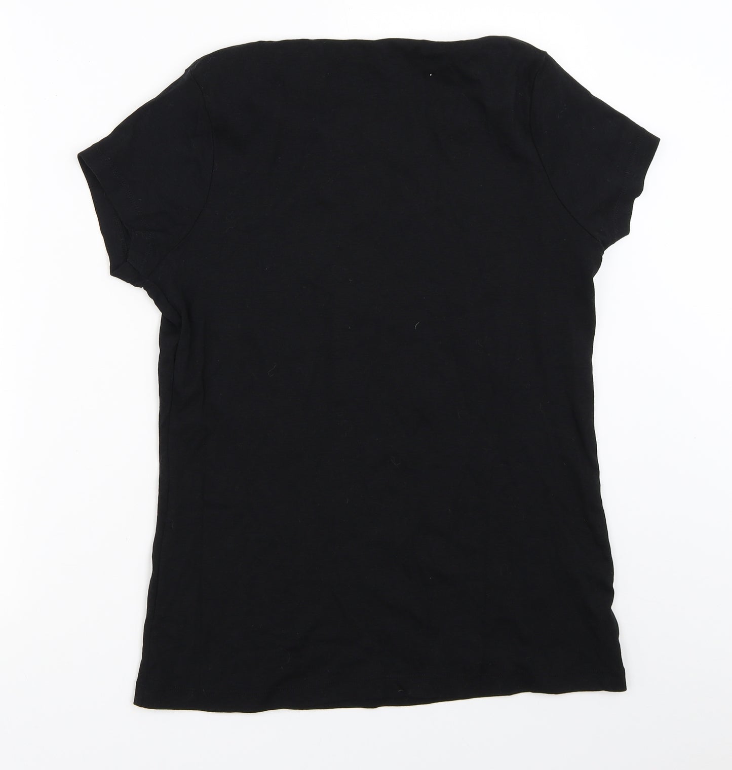 TU Womens Black   Basic T-Shirt Size 16