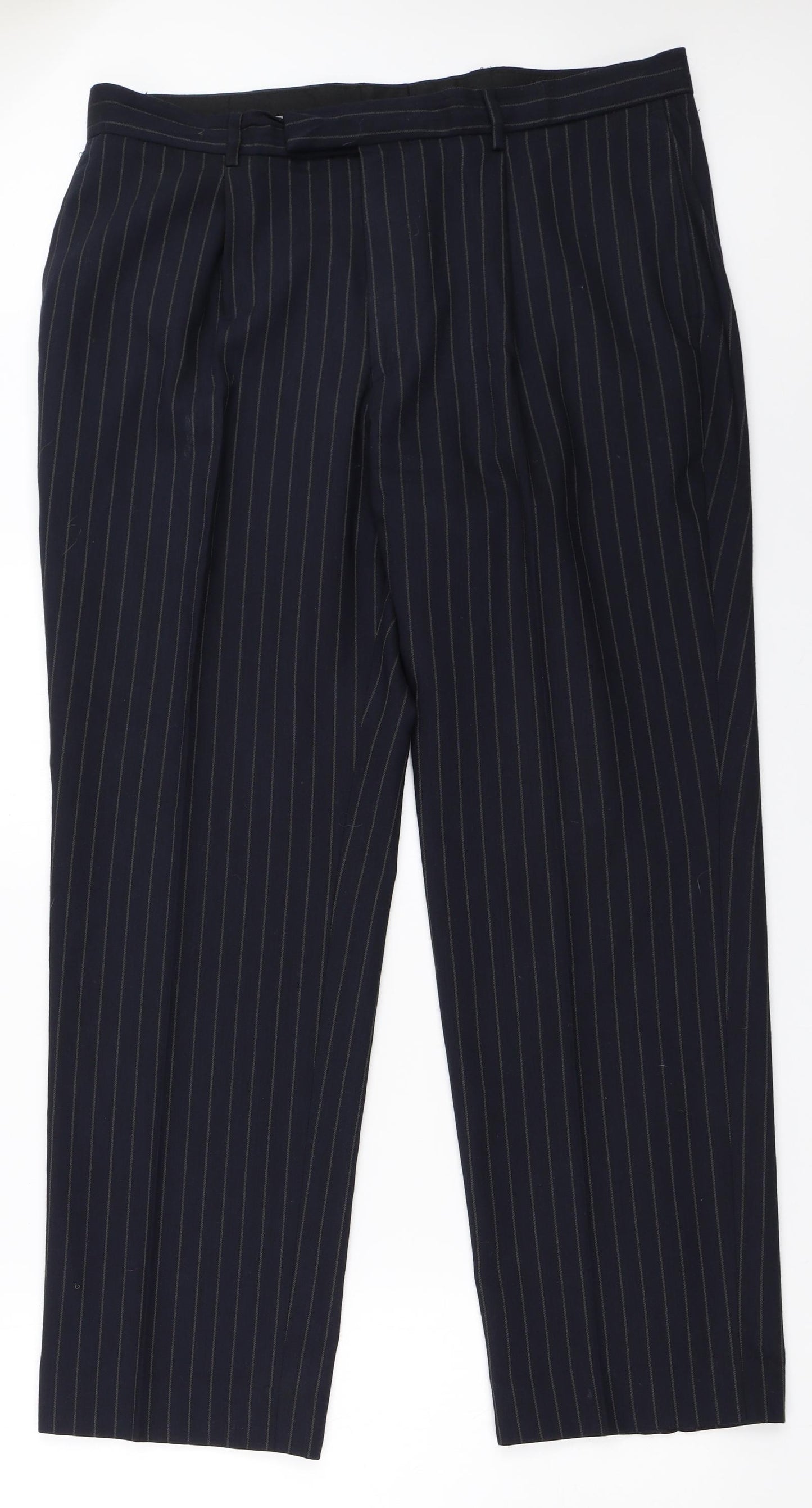 F&F Mens Blue   Trousers  Size 36 in L29 in