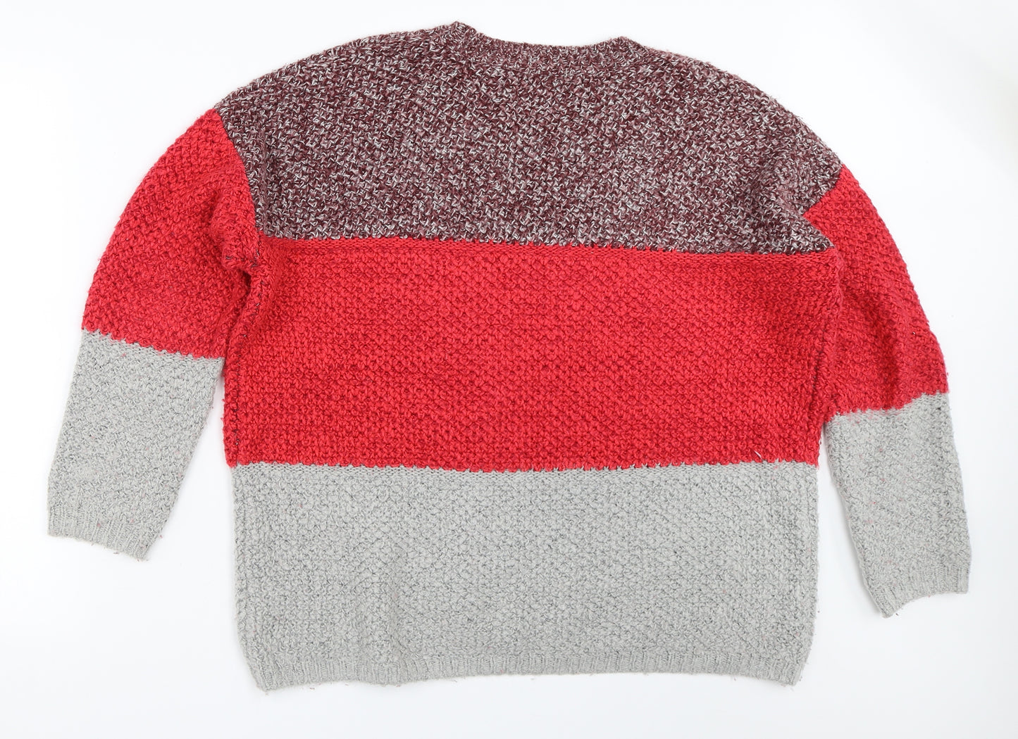 TU Womens Red   Pullover Jumper Size 14