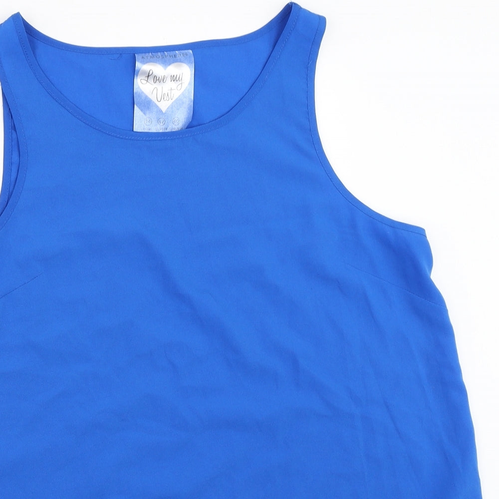 Primark Womens Blue   Basic Blouse Size 14