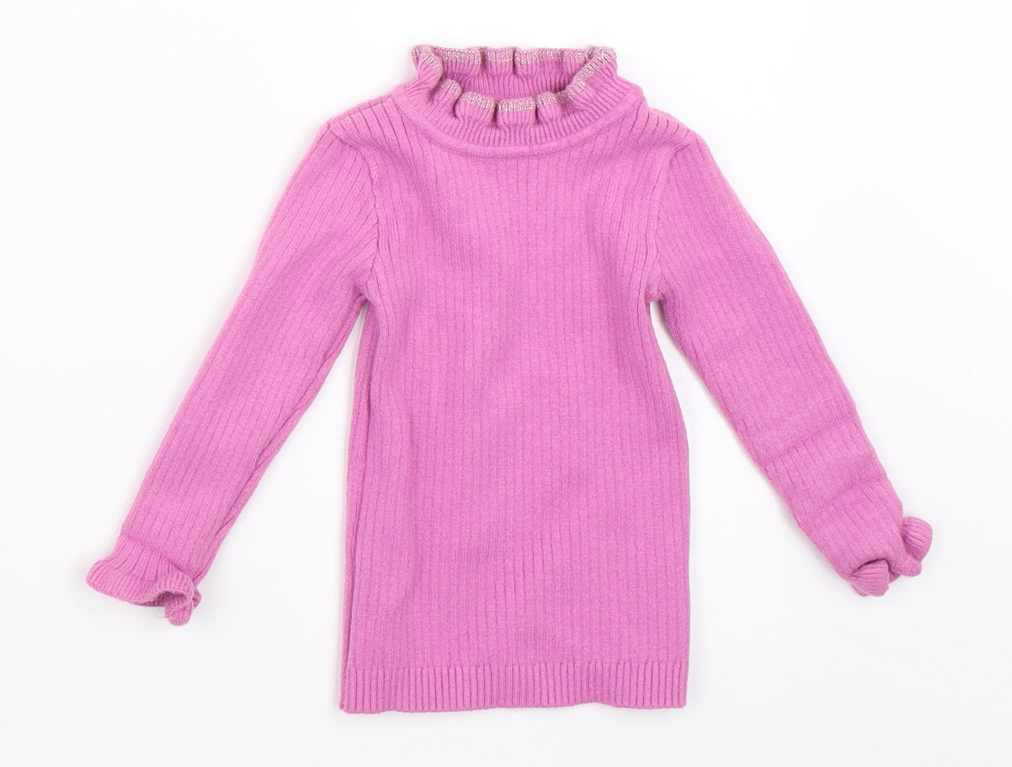 Matalan Girls Purple   Pullover Jumper Size 2-3 Years