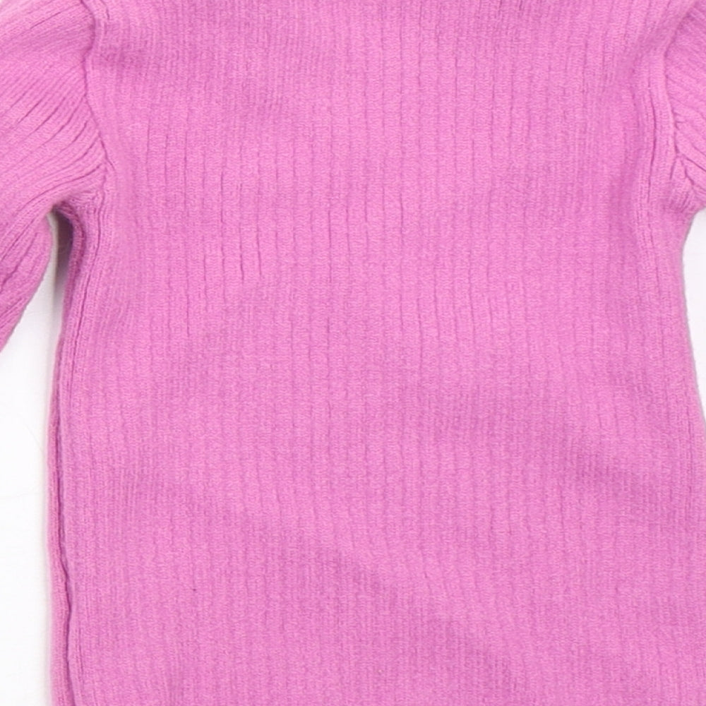 Matalan Girls Purple   Pullover Jumper Size 2-3 Years