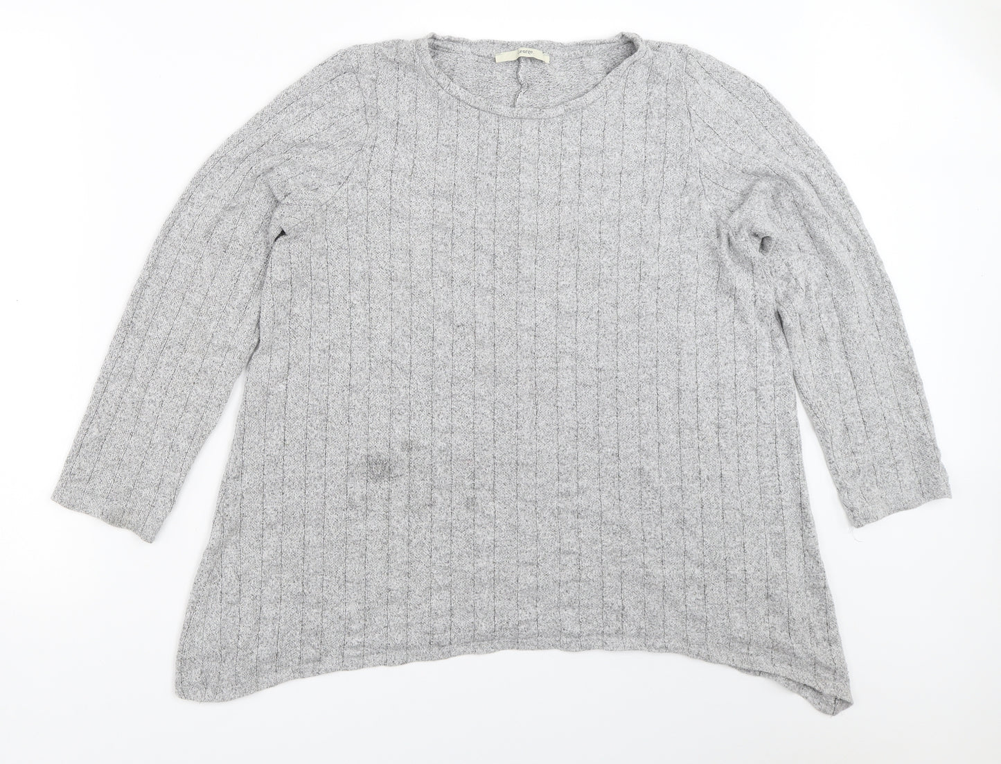 George Womens Grey   Pullover Jumper Size L