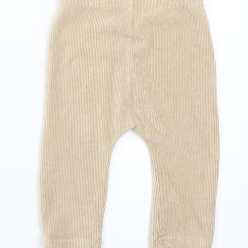 TU Baby Beige   Capri Trousers Size 9-12 Months