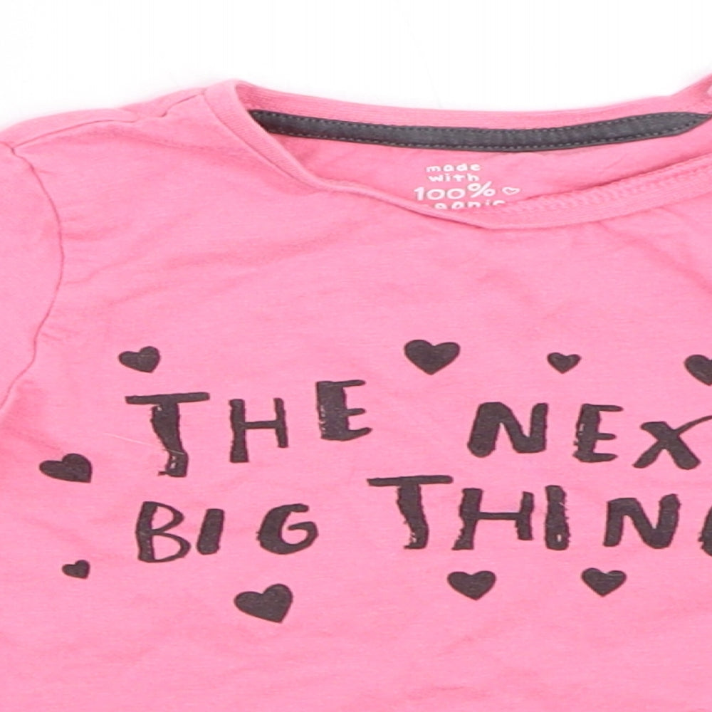 F&F Girls Pink   Basic T-Shirt Size 12-18 Months
