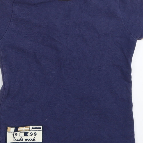 Trasluz Boys Blue   Basic Polo Size 3 Years