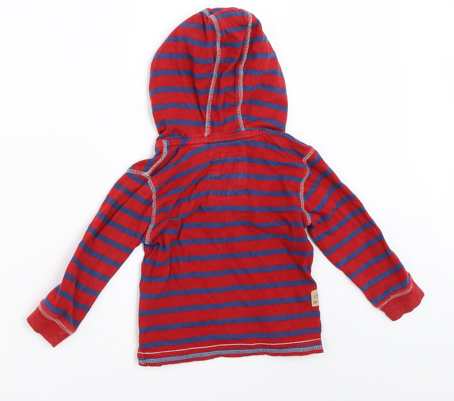 NEXT Boys Red Striped  Pullover Jumper Size 12-18 Months