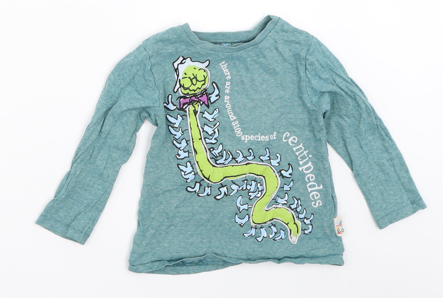 Marks and Spencer Boys Blue   Basic T-Shirt Size 2-3 Years