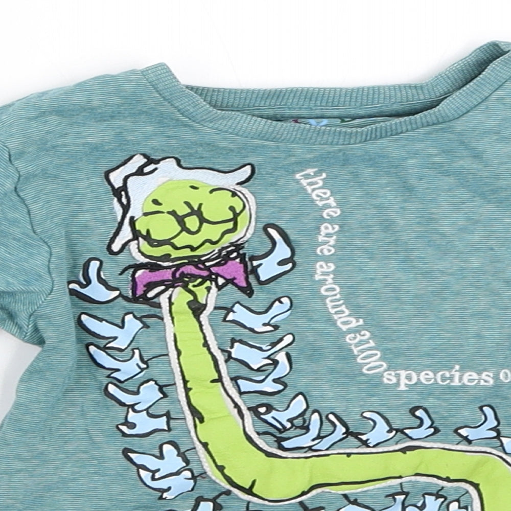 Marks and Spencer Boys Blue   Basic T-Shirt Size 2-3 Years